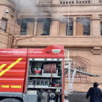 Karachi Mayor’s office gutted as fire erupts at KMC building