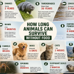 How long can animals survive without food? Amazing survival times explained