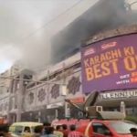 Massive fire destroys 250 shops at Karachi’s Millennium Mall