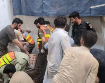 At least 28 killed, including 27 children and a teacher as Peshawar school roof collapse