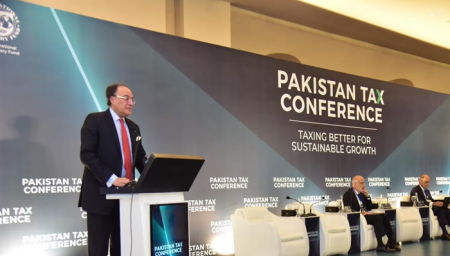 Aurangzeb stresses taxpayer trust, policy continuity to attract private investment