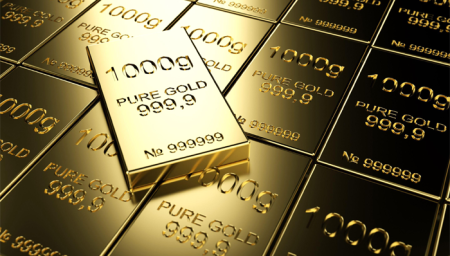 Gold price falls Rs.12,800 Per tola in Pakistan