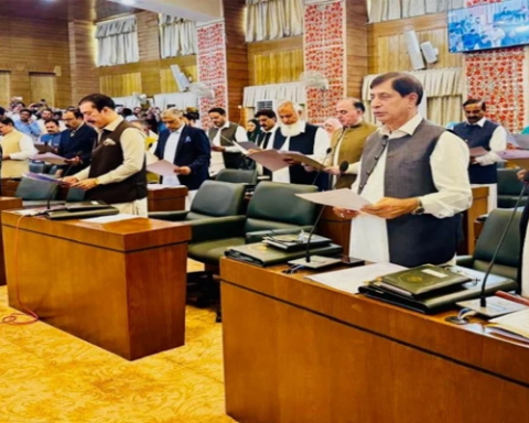 PML-N Dominates AJK Assembly as 46 Lawmakers Take Oath