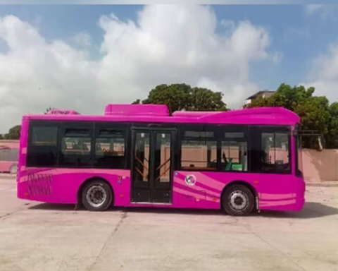 KP launches Pink Bus Service for women