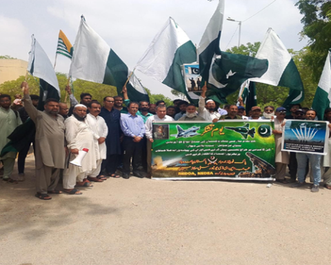 NED University marches in support of Pak army