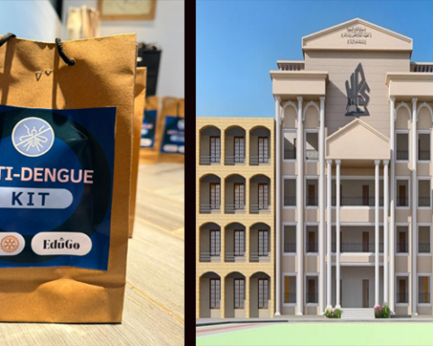Rotary Club Karachi Happy Palace to distribute dengue kits