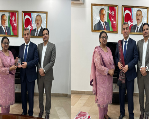 Ambassador of Azerbaijan, Greenwich University Chancellor Discuss Academic Cooperation
