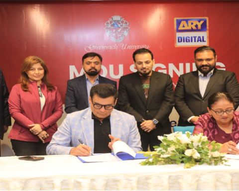 Greenwich University, ARY Digital Network join forces to launch Pakistan’s First Co-Branded Media School