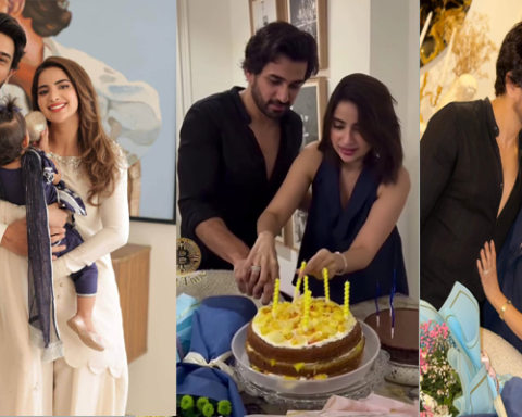 Ali Ansari Birthday Celebration: Saboor Aly shares loved-up pictures