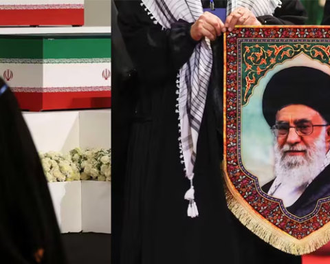 Iran holds state funeral for Iranian leader Khamenei