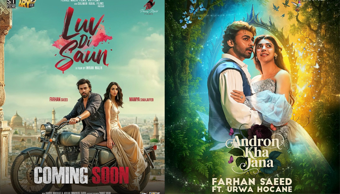 Farhan Saeed unveils new single "Andron Kha Jana" and first look of upcoming film "Luv Di Saun"