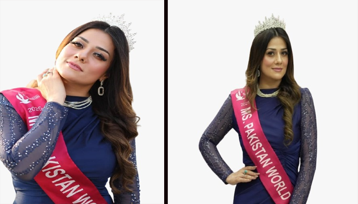 Syeda Fizza Fatima Naqvi crowned Ms. Pakistan World 2025