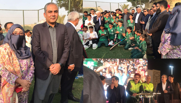 Mohsin Naqvi and Syed Murad Ali Shah visit Naya Nazimabad