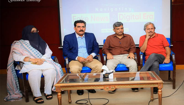 Fake news in focus: Greenwich University hosts thought-provoking panel discussion