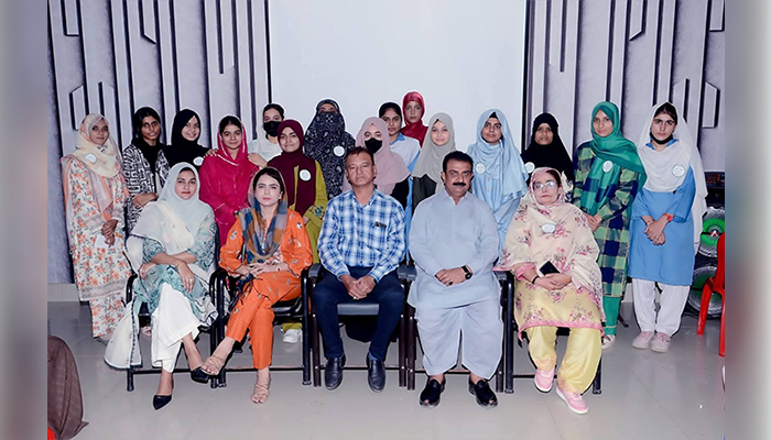 Academic excellence award by Hira Shabbir