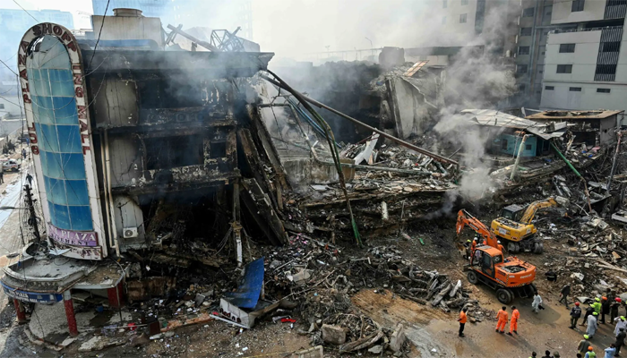 Gul Plaza management blamed for fatal fire incident