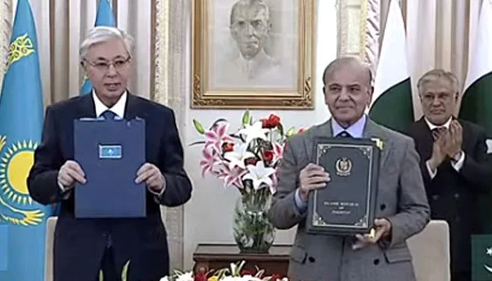 Pak, Kazakhstan sign 37 MoUs to elevate ties into strategic partnership