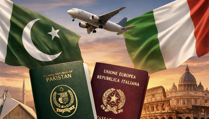 Pakistan, Italy sign diplomatic passport visa-free agreement