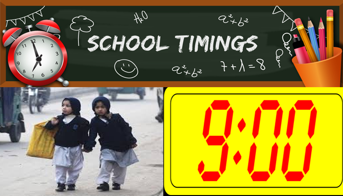 Sindh announces new school timings due to cold wave