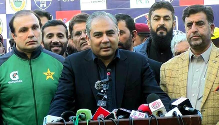 No political motive behind India match, says Mohsin Naqvi