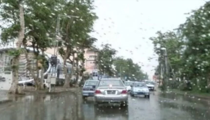 Karachi weather turns pleasant with light showers