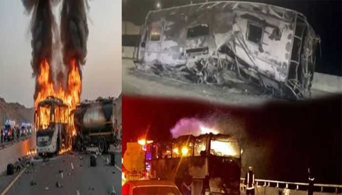 Bus crashed in Madina: More than 40 Indian pilgrims killed