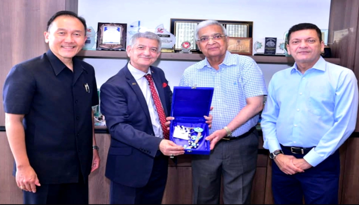 Fair well reception for out going Turkiye Envoy