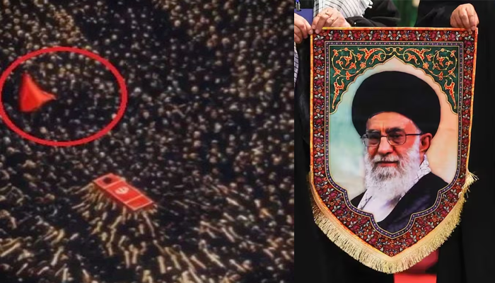 AI-generated video falsely claims to show Khamenei funeral