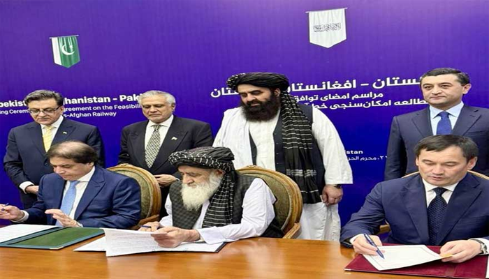 Pakistan, Afghanistan, Uzbekistan ink landmark railway deal