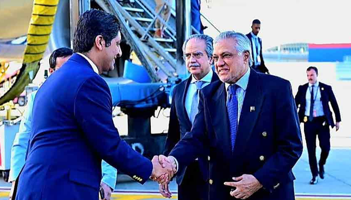 Dar reaches New York for UNGA session focused on Palestine