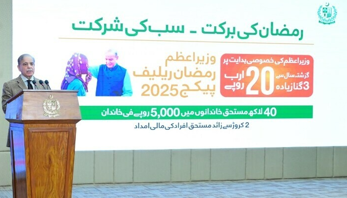 Prime Minister launches Rs38b Ramadan relief package for 12m families