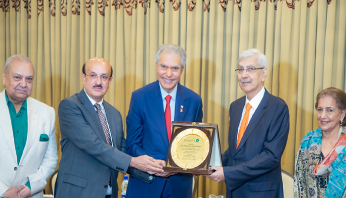 English Speaking Union of Pakistan expresses gratitude to Dr. Saeed Qureshi for resilient future of Pakistan initiative