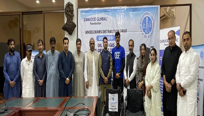 Dawood Global Foundation & OGDCL donate 350 wheelchairs to PPHI hospitals in Sindh