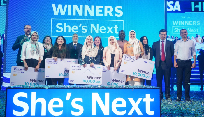 HBL and Visa announce Winners of First Edition of She's Next program in Pakistan