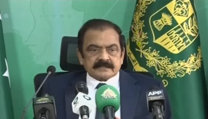 Rana Sanaullah rejects PTI pressure tactics, keeps talks open