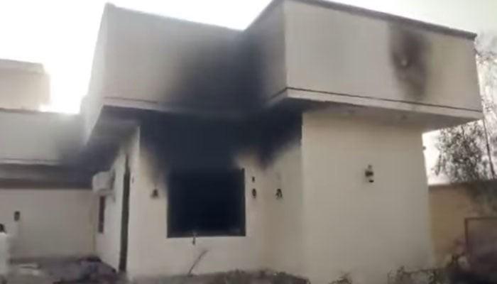 Sindh home minister’s house torched amid canal dispute