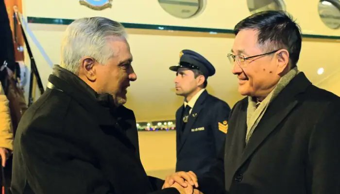 Ishaq Dar arrives in Beijing for Pakistan-China strategic dialogue