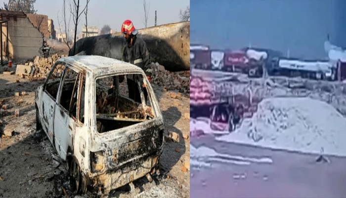 Two killed in LPG bowser explosion near Sukkur