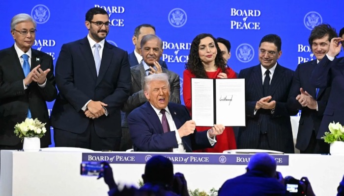 PM Shehbaz, world leaders sign Trump-Led Board of Peace Charter