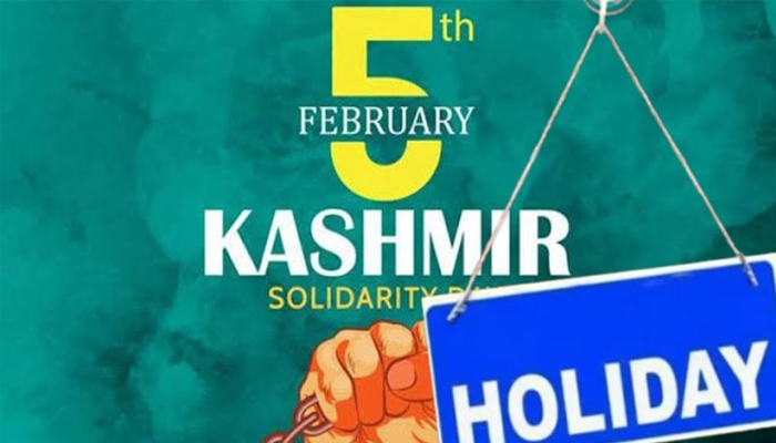 Public holiday declared nationwide on Feb 5 for Kashmir Solidarity Day