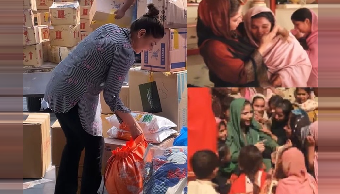 Hadiqa Kiani earns praise for humanitarian work amid flood crisis