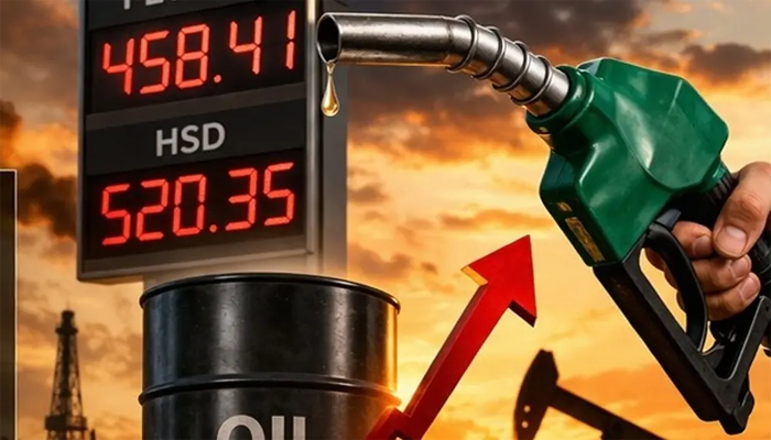 Petrol price rises to Rs393.75 per litre