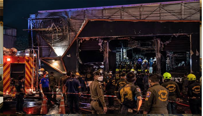 Bangkok Pub Fire Death Toll Rises to 30