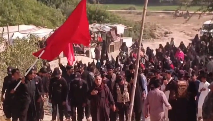 Azadari Held at the Sacred Shrine of Masooma-e-Sindh During Ayyam-e-Fatimia