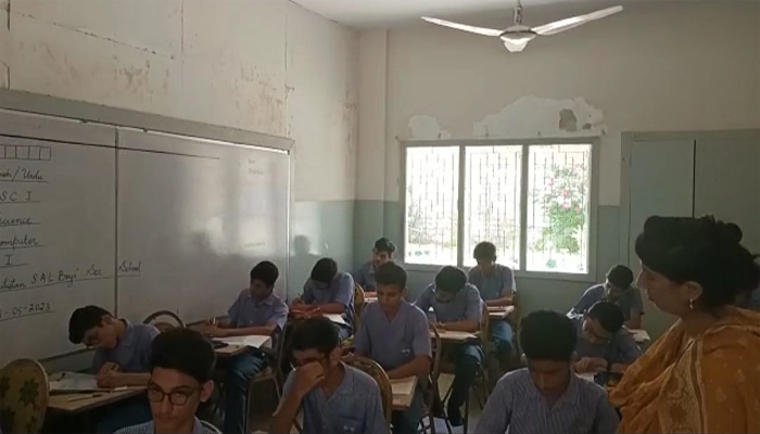 Karachi matric students face power supply disruptions during exams