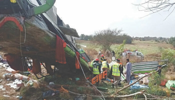 Swat bus accident kills eight, several injured