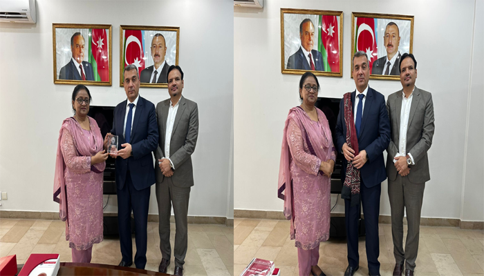 Ambassador of Azerbaijan, Greenwich University Chancellor Discuss Academic Cooperation