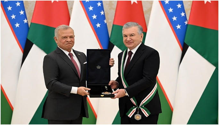 President of Uzbekistan awarded the highest honor of Jordan “Al Nahda”