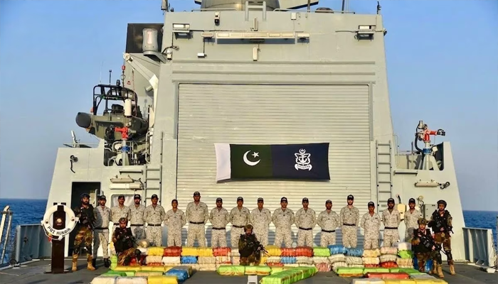 Pakistan Navy seizes narcotics worth $750 Million