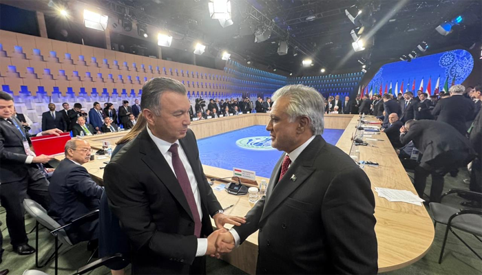 Dar holds wide-ranging talks with top leaders at SCO meetings in Moscow